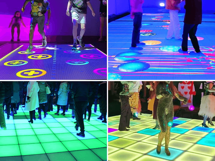 Interactive LED Floor Tiles Interactive LED Floor Tiles